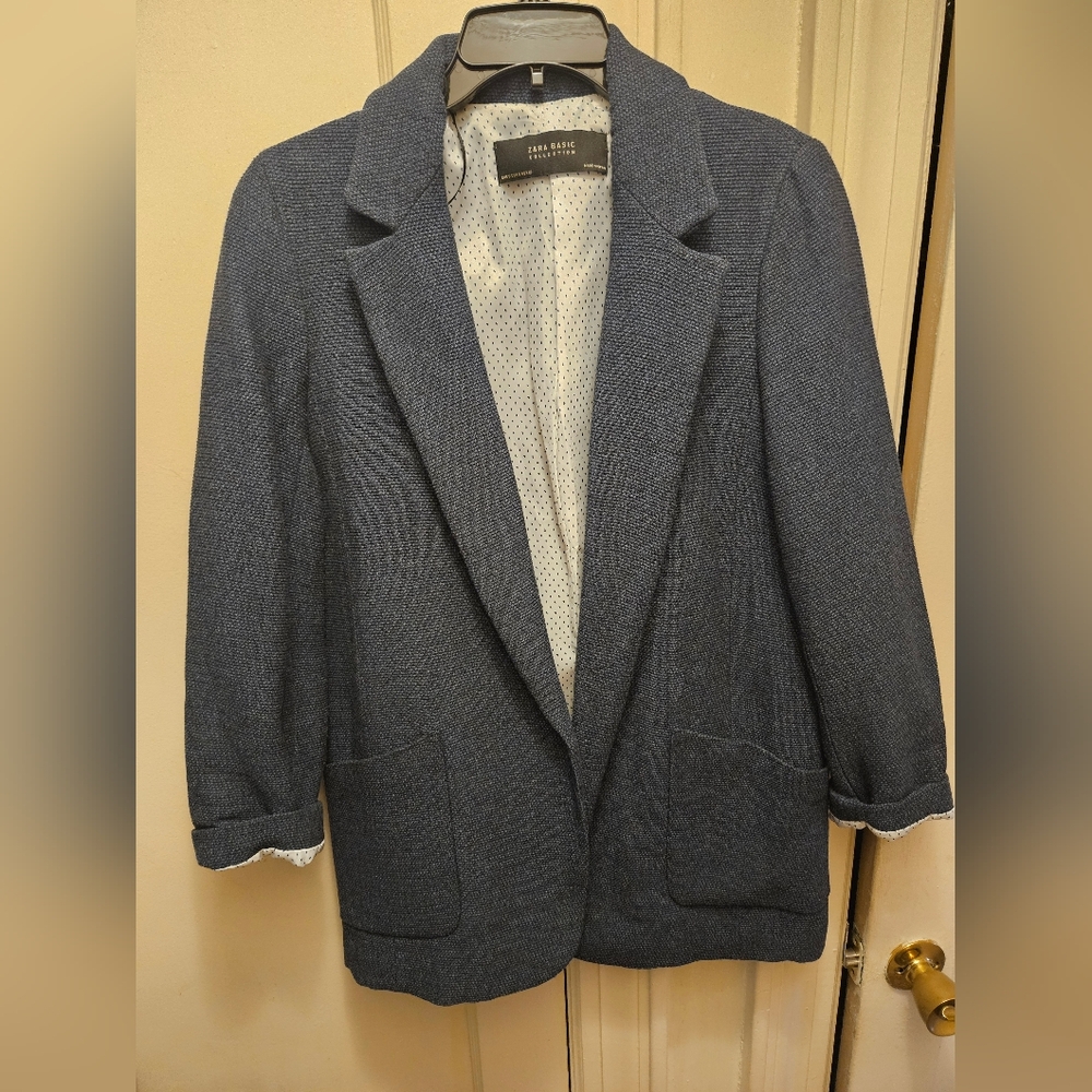 Zara Navy blue blazer
